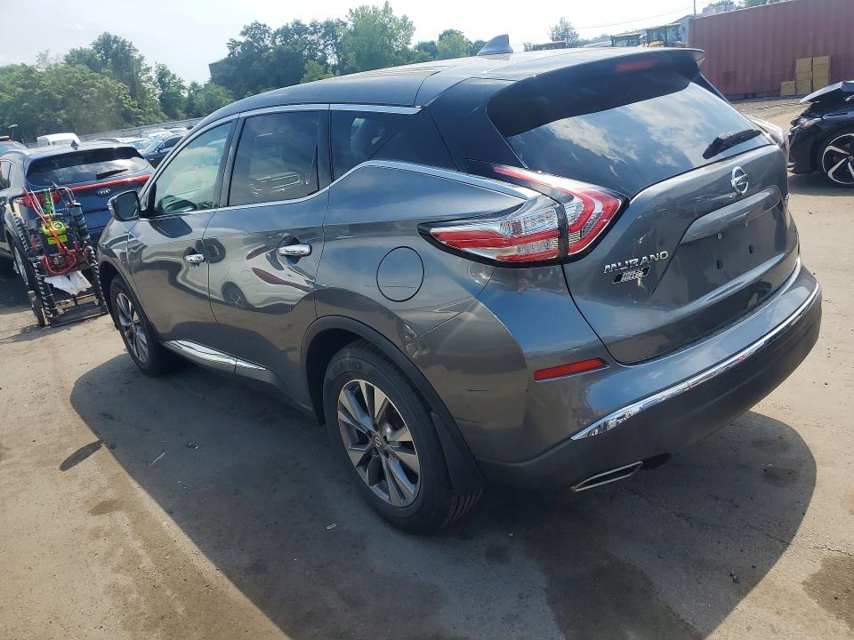 2016 Nissan VIN 5N1AZ2MH5GN153374 COPART salvage auction — FRONT END, Ct - Cert Of Title-Salvage, sold $1,250 on 2026-07-31 (photo 2)