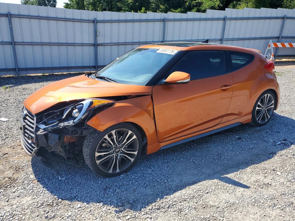 2016 Hyundai VIN KMHTC6AEXGU296631 COPART salvage auction — FRONT END, Nc - Salvage Certificate Of Title, sold $175 on 2026-07-29 (photo 1)