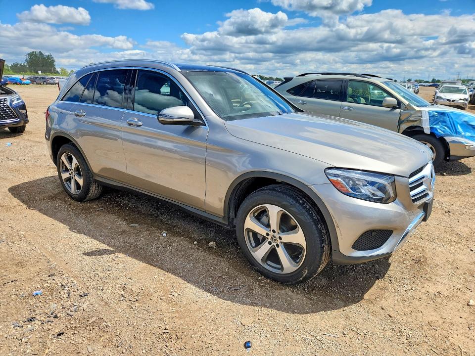 2019 Mercedes-benz Glc VIN WDC0G4KB3KV193570 COPART salvage auction — FRONT END, Il - Salvage Certificate, sold $11,100 on 2026-08-18 (photo 4)
