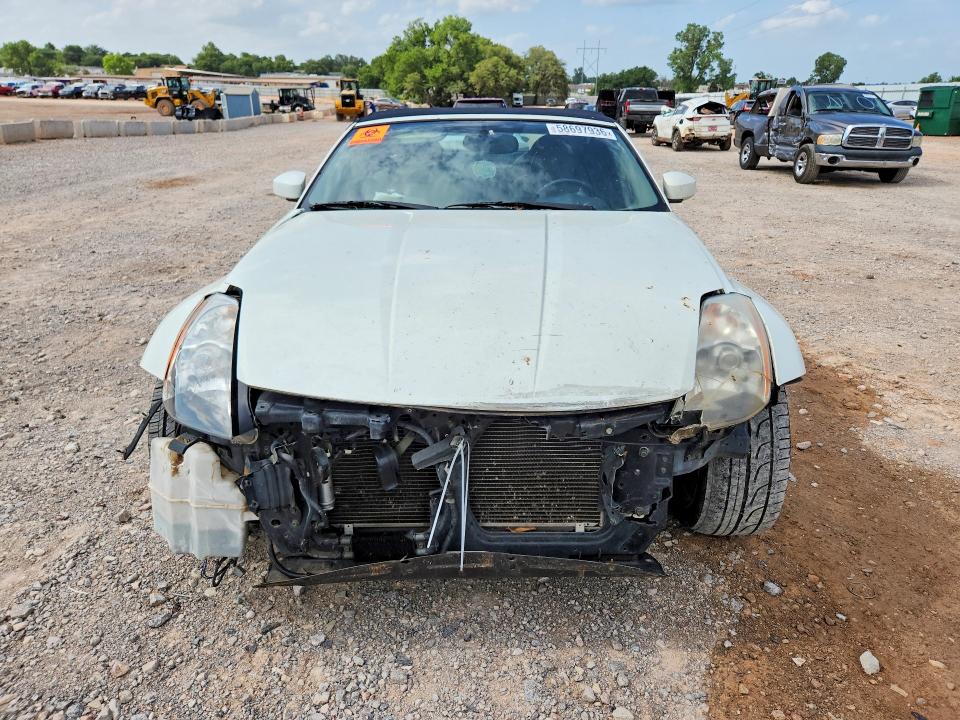 2004 Nissan 350z VIN JN1AZ36A94T010318 COPART salvage auction — FRONT END, Ok - Certificate Of Title, sold $2,490 on 2026-07-02 (photo 5)