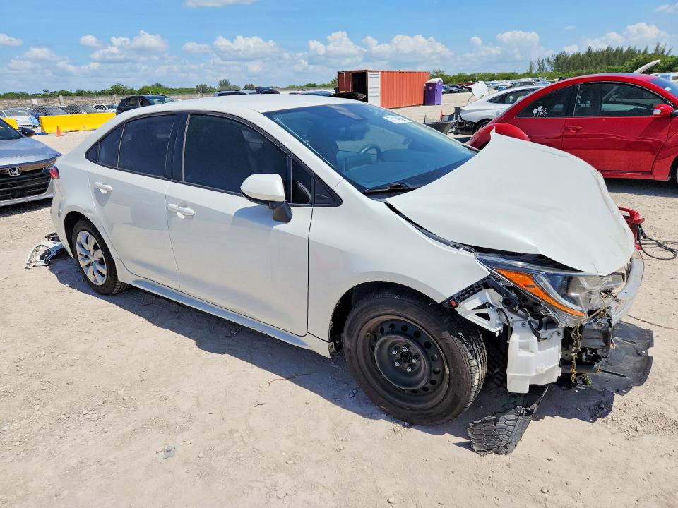 2020 Toyota Corolla VIN 5YFEPRAE9LP083552 COPART salvage auction — FRONT END, Fl - Certificate Of Destruction, sold $350 on 2026-07-29 (photo 4)