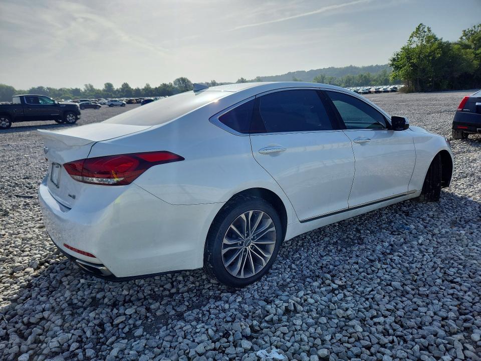 2015 Hyundai Genesis VIN KMHGN4JE2FU091674 COPART salvage auction — SIDE, Mo - Cert Of Title-Prior Salvage, sold $625 on 2026-07-13 (photo 3)