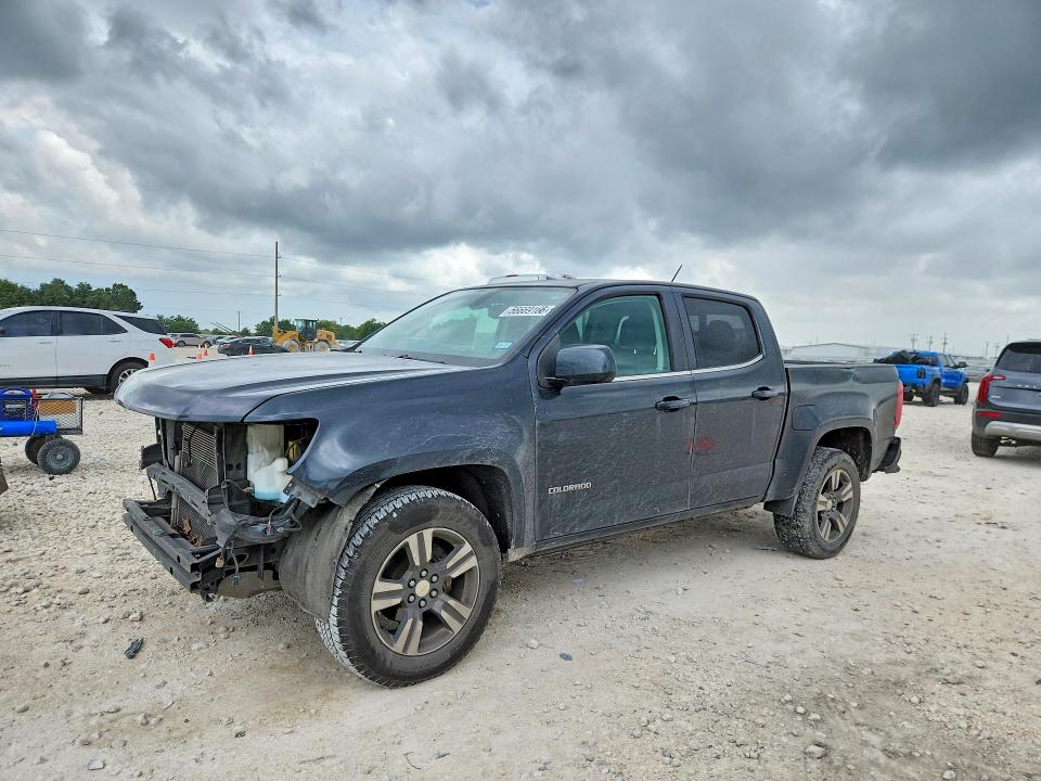 2018 Chevrolet Colorado VIN 1GCGSCEN5J1136036 COPART salvage auction — REAR END, Tx - Salvage Vehicle Title, sold $5,100 on 2026-07-09 (photo 1)