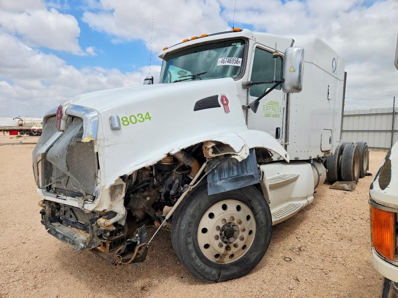 2011 Kenworth T660 VIN 1XKADU9X6BJ278645 COPART salvage auction — FRONT END, TX - SALVAGE VEHICLE TITLE, sold $1,450 on 2026-07-09 (photo 2)