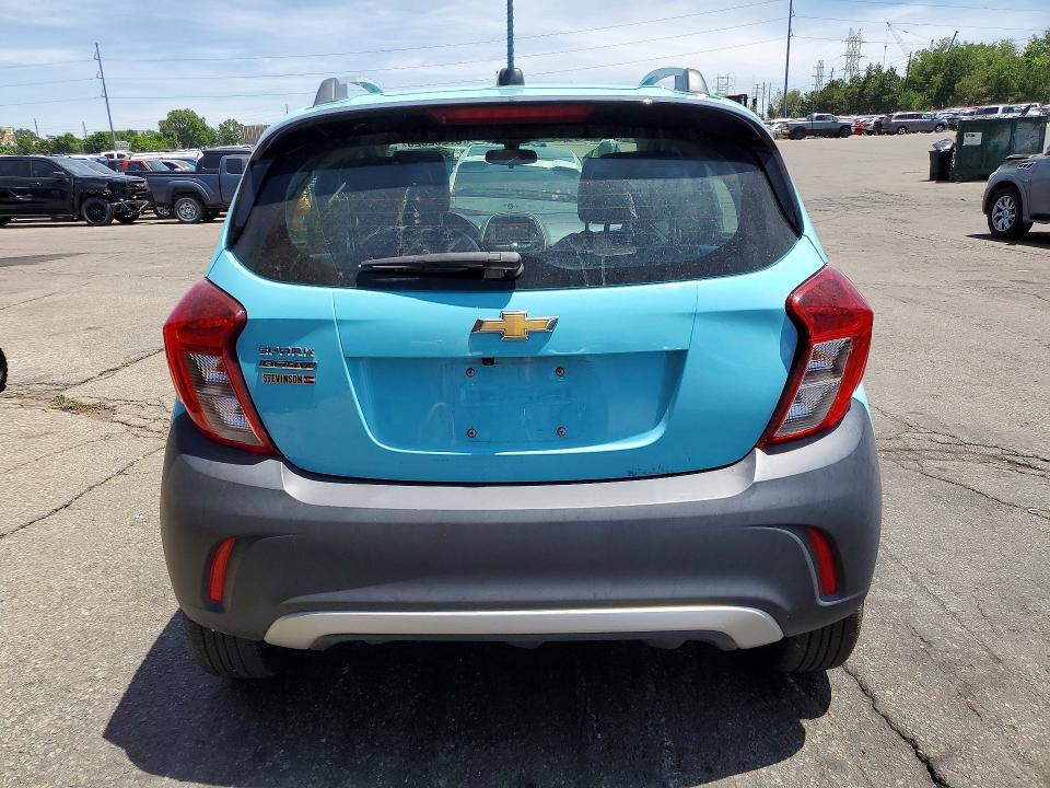 2021 Chevrolet Spark VIN KL8CH6SA1MC227659 COPART salvage auction — HAIL, Co - Certificate Of Title, sold $675 on 2026-07-28 (photo 6)