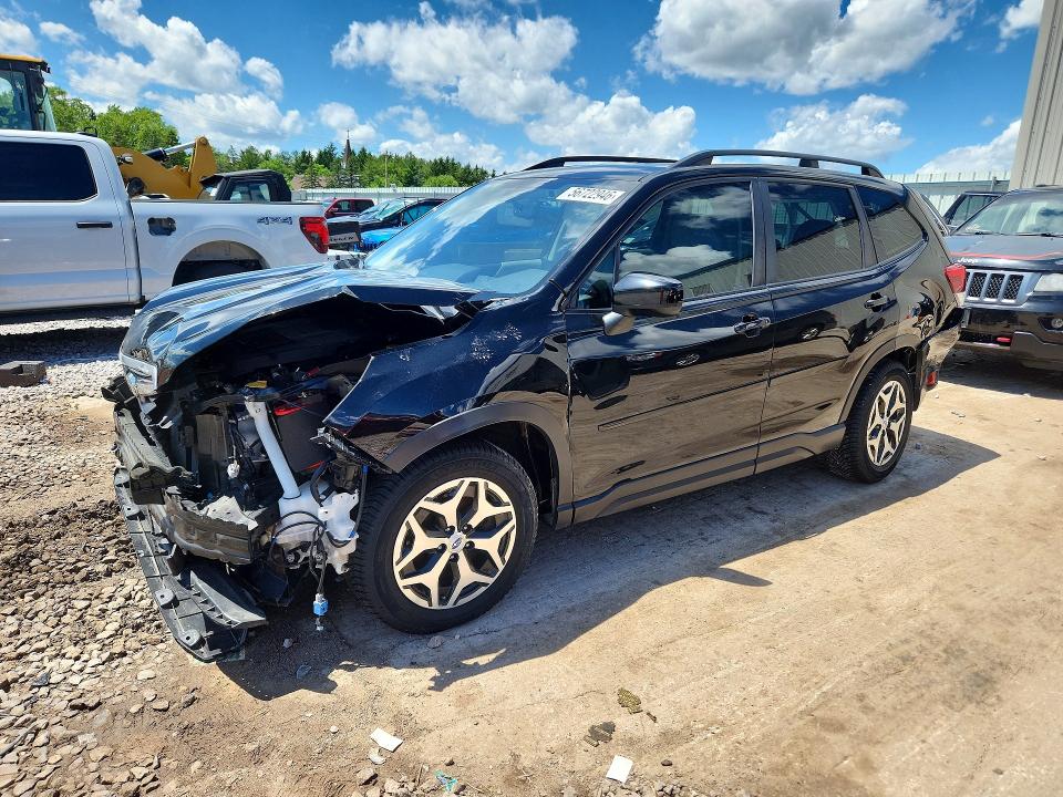 2021 Subaru Forester VIN JF2SKAJC5MH507647 COPART salvage auction — FRONT END, Wi - Cert Of Title-Salvage Vehicle, sold $3,050 on 2026-07-27 (photo 1)