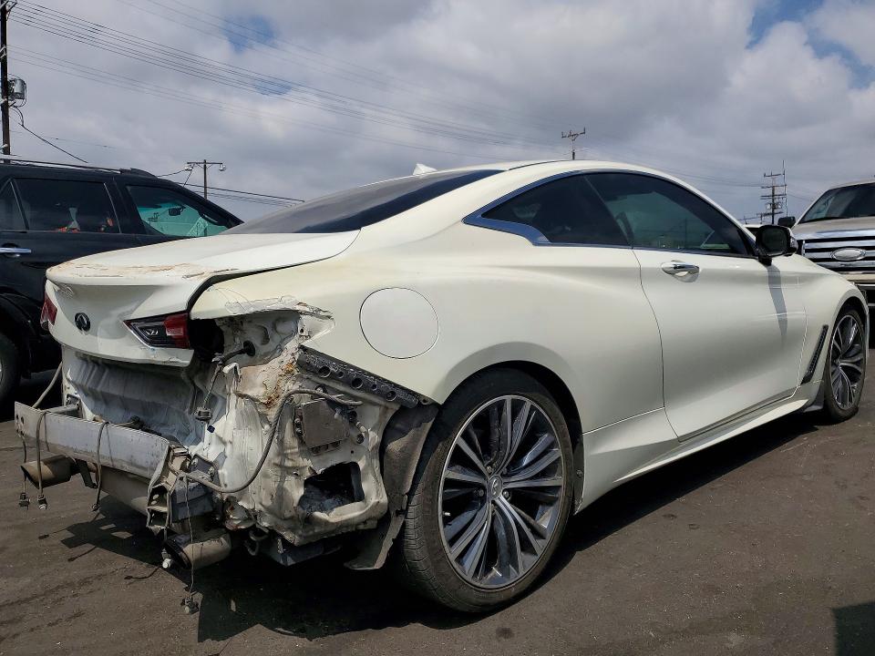2019 Infiniti Q60 VIN JN1EV7EK8KM230412 COPART salvage auction — REAR END, Ca - Salvage Certificate, sold $2,650 on 2026-07-15 (photo 3)