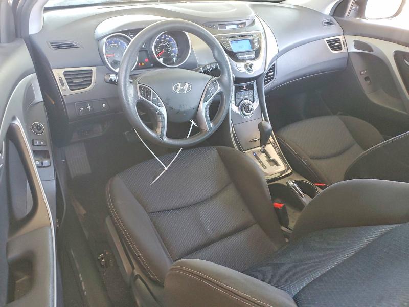 2013 Hyundai Elantra VIN KMHDH6AE1DU003216 COPART salvage auction — REAR END, Ca - Salvage Certificate, sold $1,400 on 2026-07-09 (photo 8)