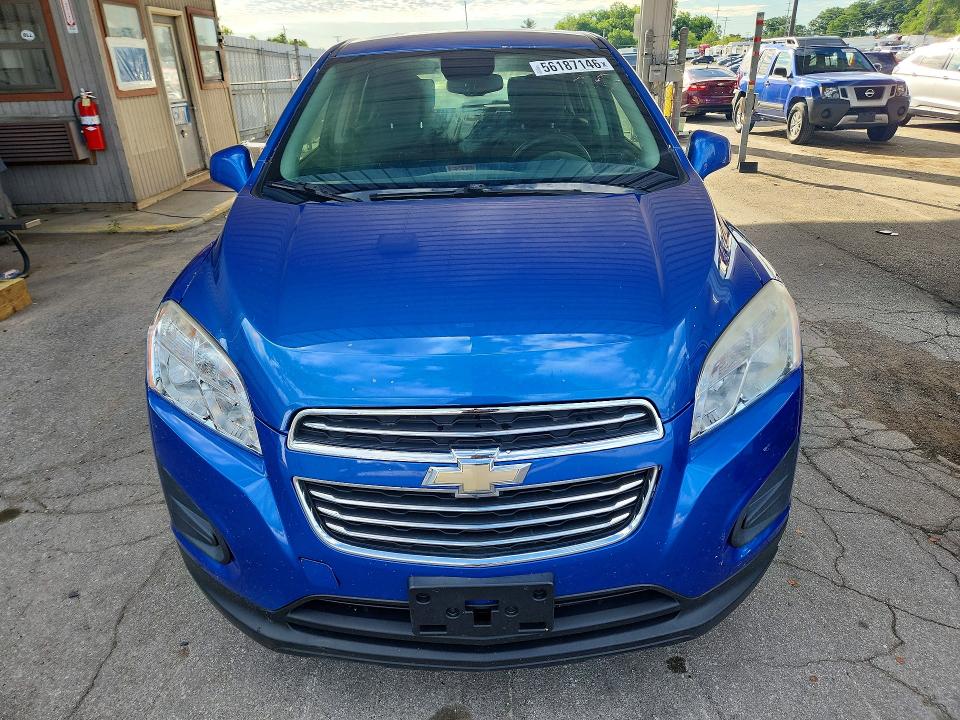 2016 Chevrolet Trax VIN KL7CJNSB5GB565975 COPART salvage auction — SIDE, Oh - Certificate Of Title, sold $1,400 on 2026-07-06 (photo 5)