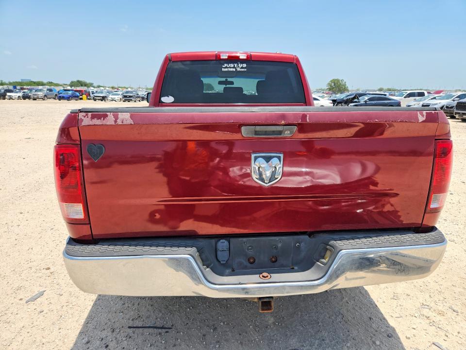 2012 Dodge 1500 VIN 1C6RD6FT3CS166271 COPART salvage auction — NORMAL WEAR, Tx - Certificate Of Title, sold $2,550 on 2026-07-09 (photo 6)
