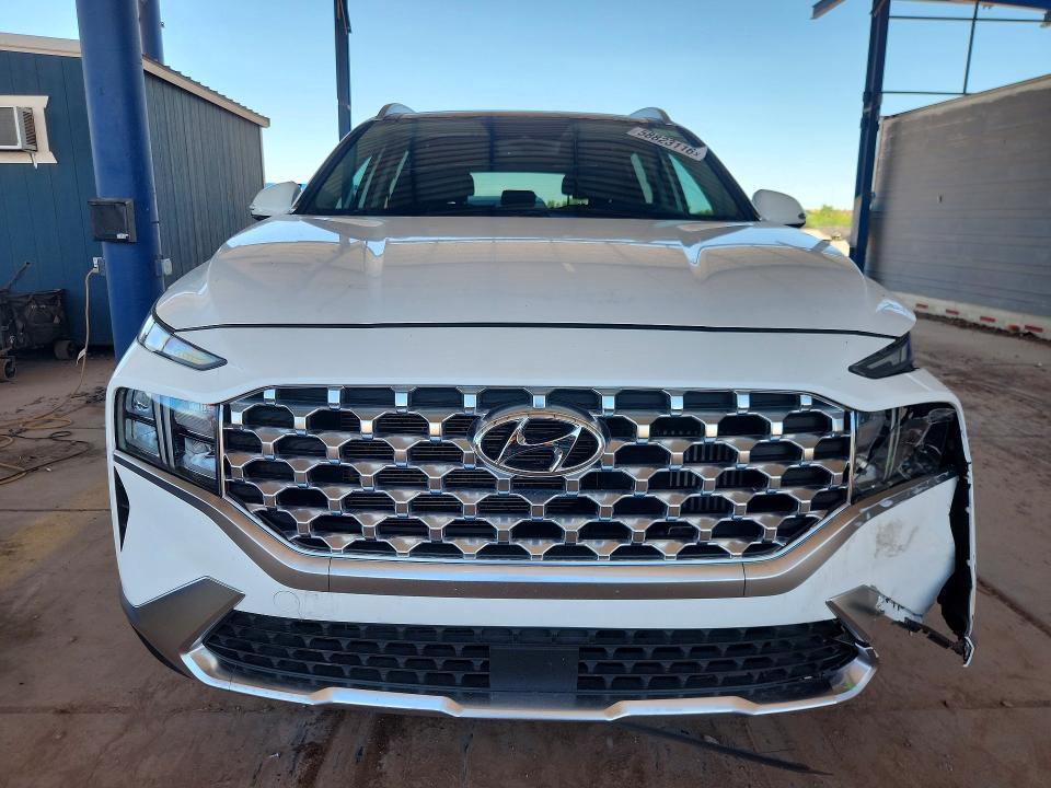 2022 Hyundai VIN KM8S3DA10NU033557 COPART salvage auction — FRONT END, AZ - CERT OF TITLE - SALVAGE, sold $6,700 on 2026-07-23 (photo 5)