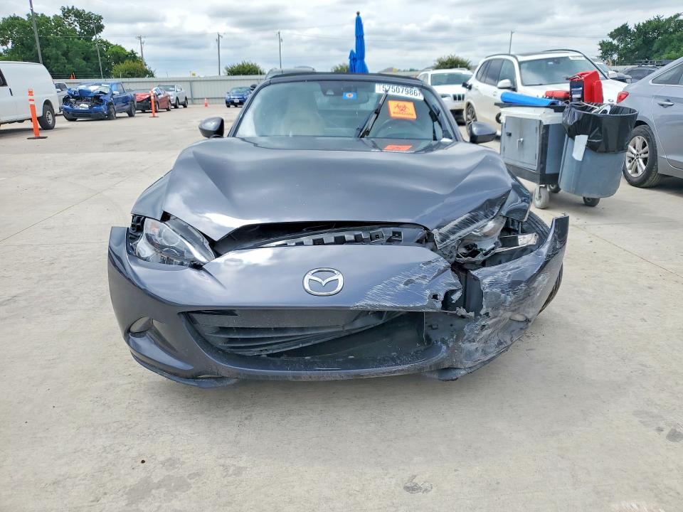 2017 Mazda Mx-5 VIN JM1NDAD71H0119940 COPART salvage auction — FRONT END, Tx - Salvage Vehicle Title, sold $875 on 2026-07-30 (photo 5)