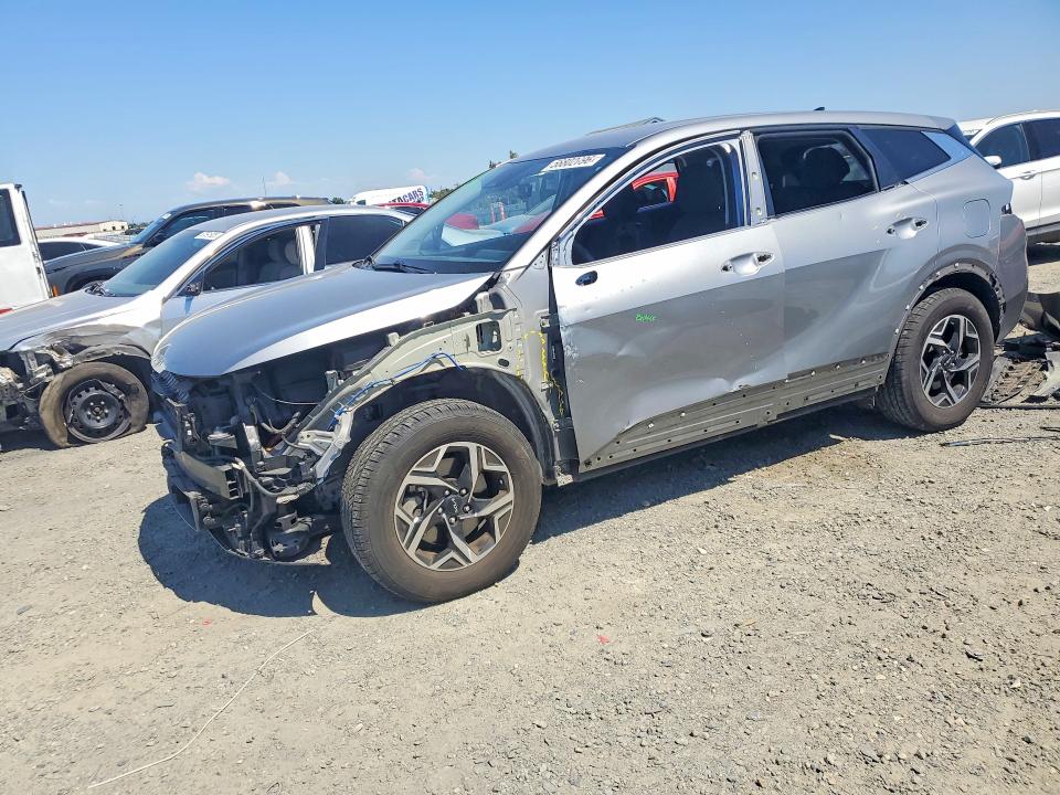 2023 Kia Sportage VIN KNDPU3AF7P7132309 COPART salvage auction — FRONT END, Ca - Salvage Certificate, sold $6,600 on 2026-07-14 (photo 1)