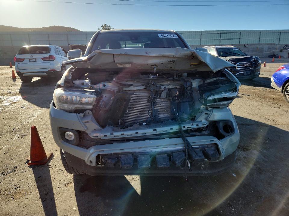 2023 Toyota Tacoma VIN 3TMCZ5AN6PM575852 COPART salvage auction — FRONT END, Nm - Cert Of Title-Salvage, sold $12,200 on 2026-07-30 (photo 5)