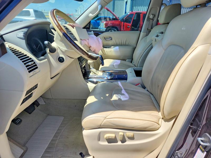 2012 Infiniti Qx56 VIN JN8AZ2NC3C9316540 COPART salvage auction — FRONT END, Ok - Cert Of Title-Salvage, sold $875 on 2026-07-15 (photo 7)
