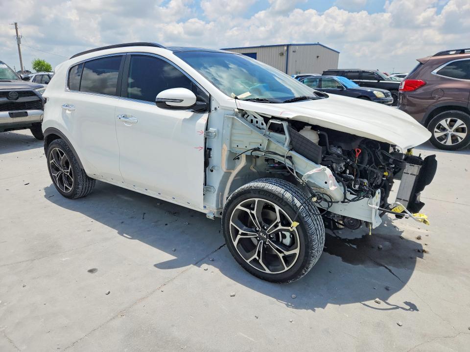 2022 Kia Sportage VIN KNDPR3A63N7989872 COPART salvage auction — FRONT END, Tx - Salvage Vehicle Title, sold $5,500 on 2026-07-24 (photo 4)