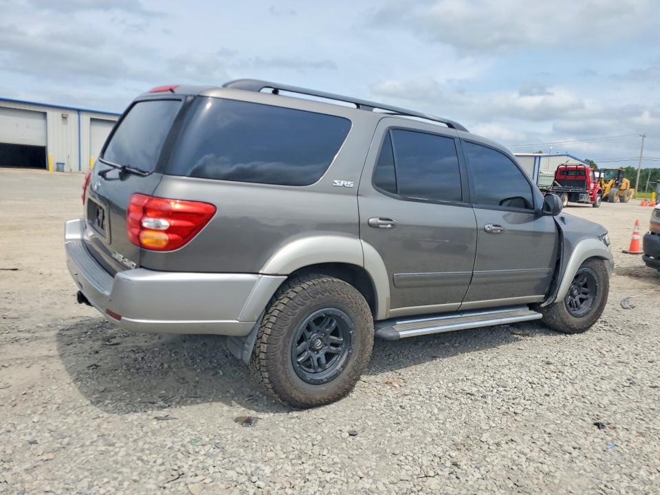 2003 Toyota Sequoia VIN 5TDBT44A73S187961 COPART salvage auction — FRONT END, Ar - Cert Of Title-Salvage, sold $70 on 2026-07-20 (photo 3)