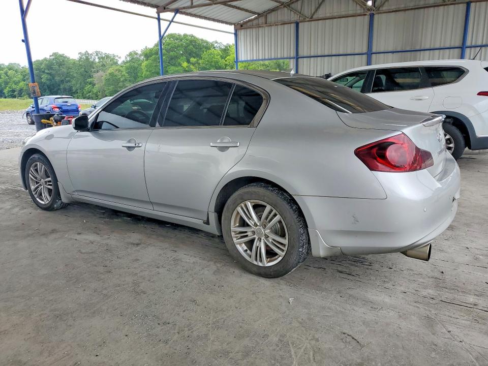 2010 Infiniti G VIN JN1CV6AR5AM253276 COPART salvage auction — FRONT END, Ga - Cert Of Title-Salvage, sold $1,750 on 2026-07-09 (photo 2)
