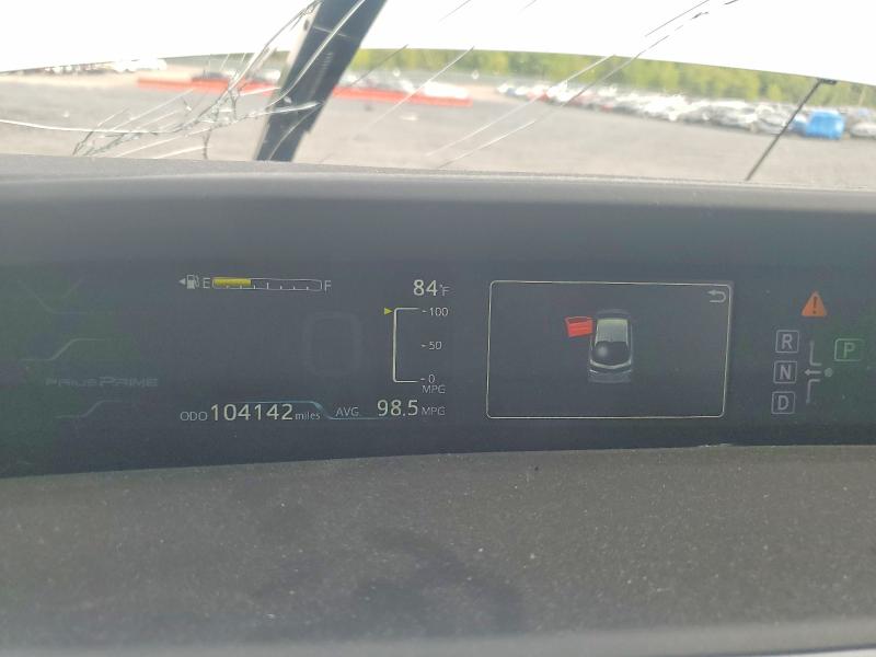2017 Toyota Prius VIN JTDKARFP3H3005511 COPART salvage auction — FRONT END, Pa - Certificate Of Salvage, sold $3,200 on 2026-07-15 (photo 9)