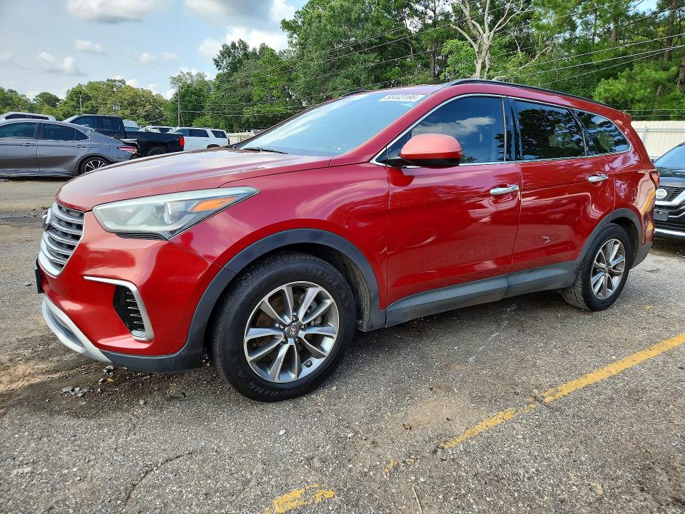 2017 Hyundai VIN KM8SM4HFXHU212921 COPART salvage auction — FRONT END, Al - Certificate Of Title (P), sold $1,850 on 2026-07-13 (photo 1)