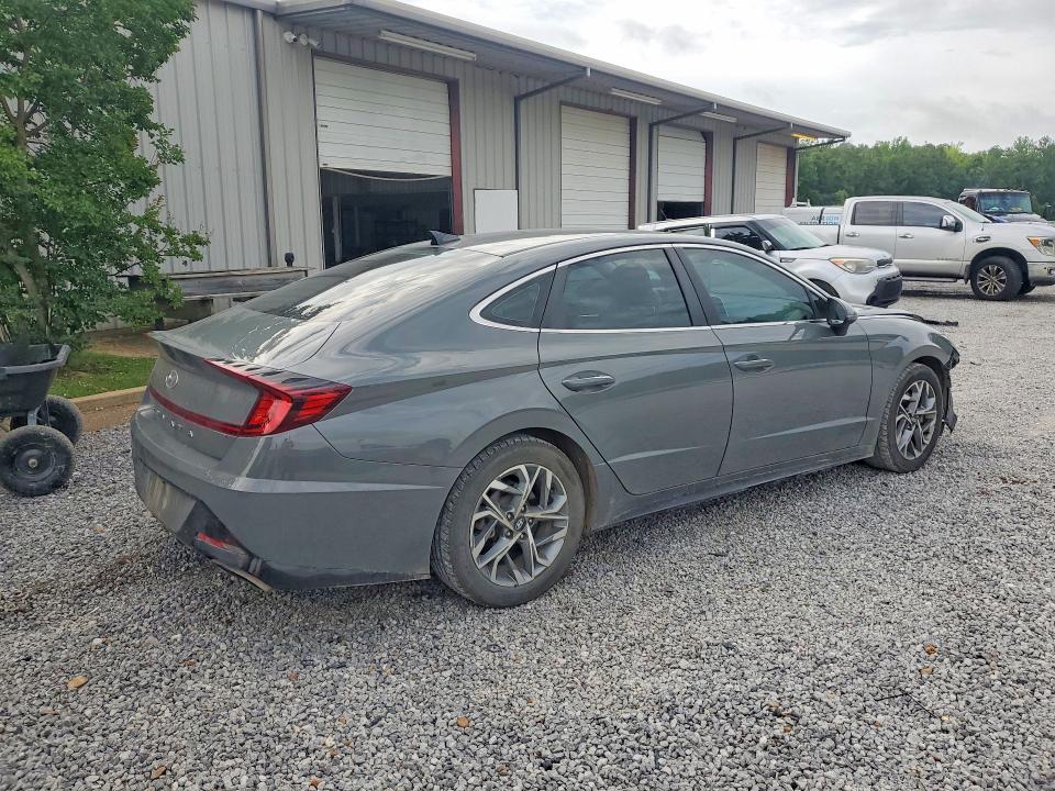 2020 Hyundai Sonata VIN 5NPEF4JA6LH020974 COPART salvage auction — FRONT END, Ms - Cert Of Title-Salvaged, sold $2,800 on 2026-07-22 (photo 3)