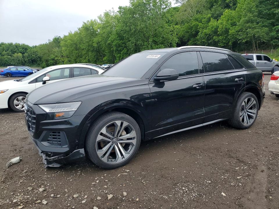 2020 Audi Q8 VIN WA1CVAF1XLD007985 — COPART salvage auction photo