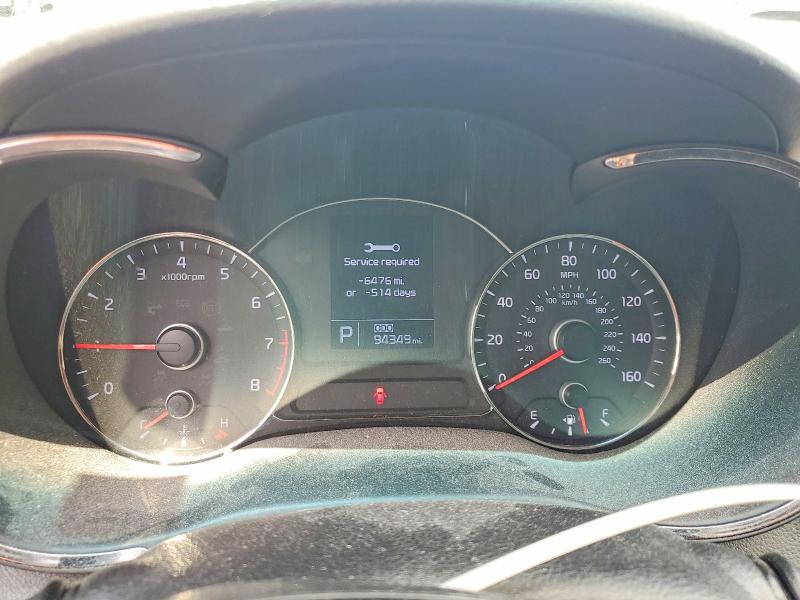 2015 Kia VIN KNAFX5A86F5363953 COPART salvage auction — FRONT END, Oh - Cert Of Title-Salvage, sold $500 on 2026-07-15 (photo 9)