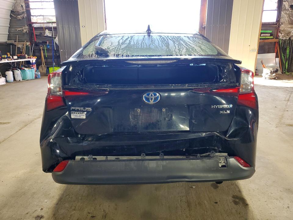 2021 Toyota Prius VIN JTDL9MFUXM3022709 COPART salvage auction — REAR END, Ny - Mv-907A Salvage Certificate, sold $5,100 on 2026-07-15 (photo 6)
