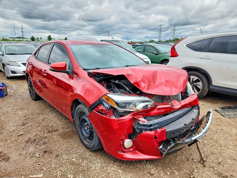 2014 Toyota VIN 5YFBURHEXEP143794 COPART salvage auction — FRONT END, Il - Salvage Certificate, sold $1,850 on 2026-07-30 (photo 4)