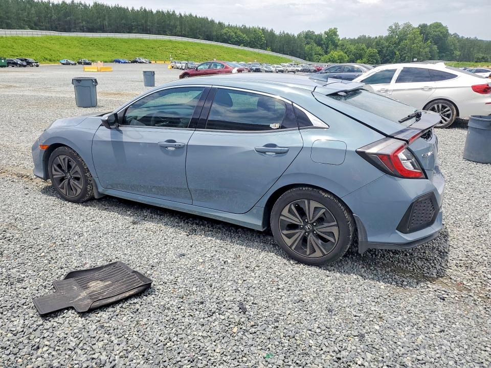 2017 Honda Civic VIN SHHFK7H51HU224211 COPART salvage auction — REAR END, Nc - Salvage Certificate Of Title, sold $2,100 on 2026-07-30 (photo 2)