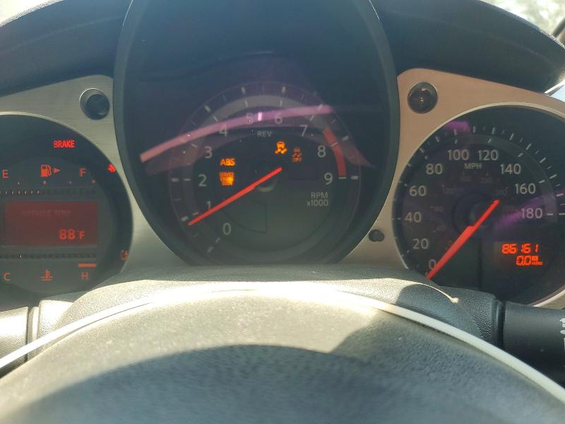 2020 Nissan 370z VIN JN1AZ4EH8LM822951 COPART salvage auction — FRONT END, Ca - Certificate Of Title, sold $5,800 on 2026-07-28 (photo 9)
