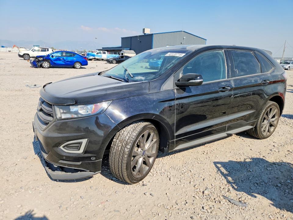 2017 Ford Edge VIN 2FMPK4AP6HBB74611 COPART salvage auction — FRONT END, Ut - Salvage Certificate, sold $2,900 on 2026-07-28 (photo 1)