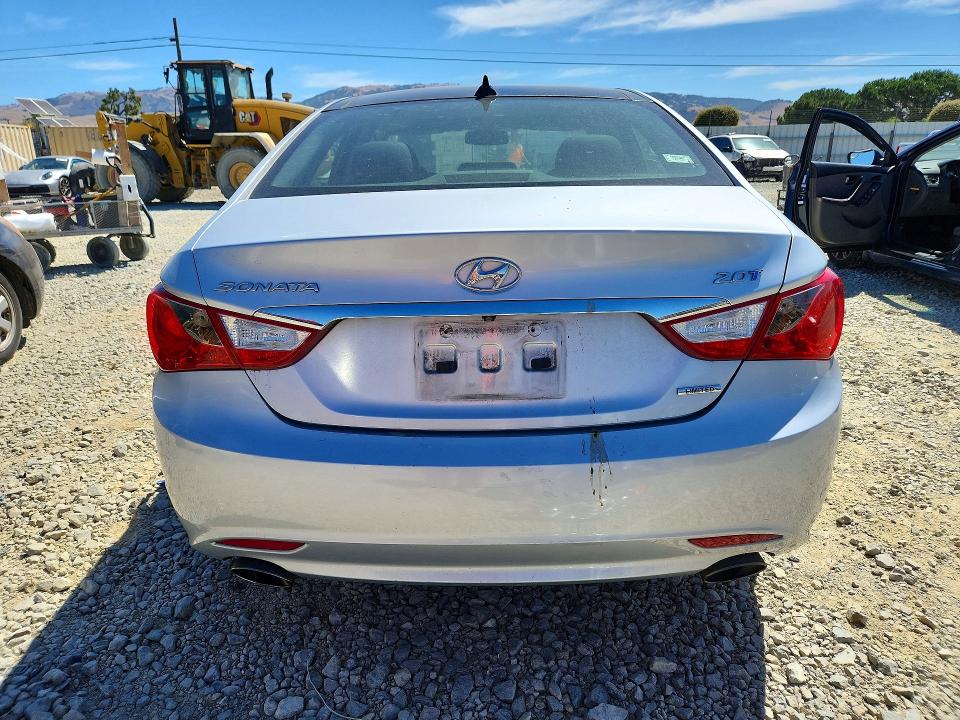 2012 Hyundai Sonata VIN 5NPEC4AB5CH392730 COPART salvage auction — FRONT END, Ca - Salvage Certificate, sold $1,000 on 2026-07-07 (photo 6)