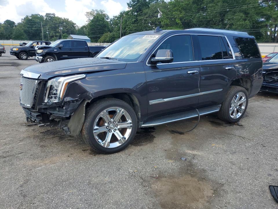 2017 Cadillac Escalade VIN 1GYS4CKJ9HR290275 COPART salvage auction — FRONT END, Al - Cert Of Title-Salvage Title, sold $5,700 on 2026-08-03 (photo 1)