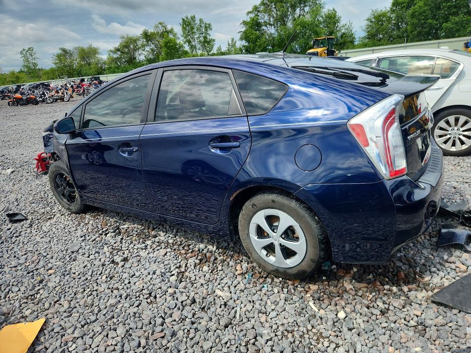 2013 Toyota Prius VIN JTDKN3DU6D0337612 COPART salvage auction — SIDE, Il - Junking Cert Of A Vehicle, sold $1,250 on 2026-07-20 (photo 2)