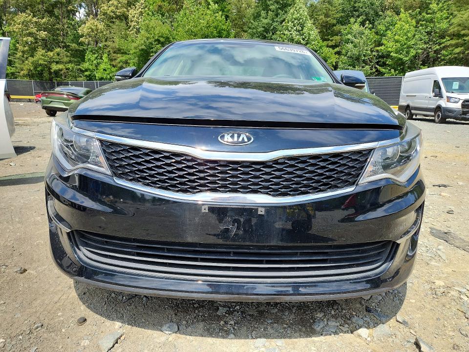 2016 Kia Optima VIN 5XXGT4L39GG063464 COPART salvage auction — REAR END, Md - Cert Of Salvage > 75% Damage, sold $2,250 on 2026-07-24 (photo 5)