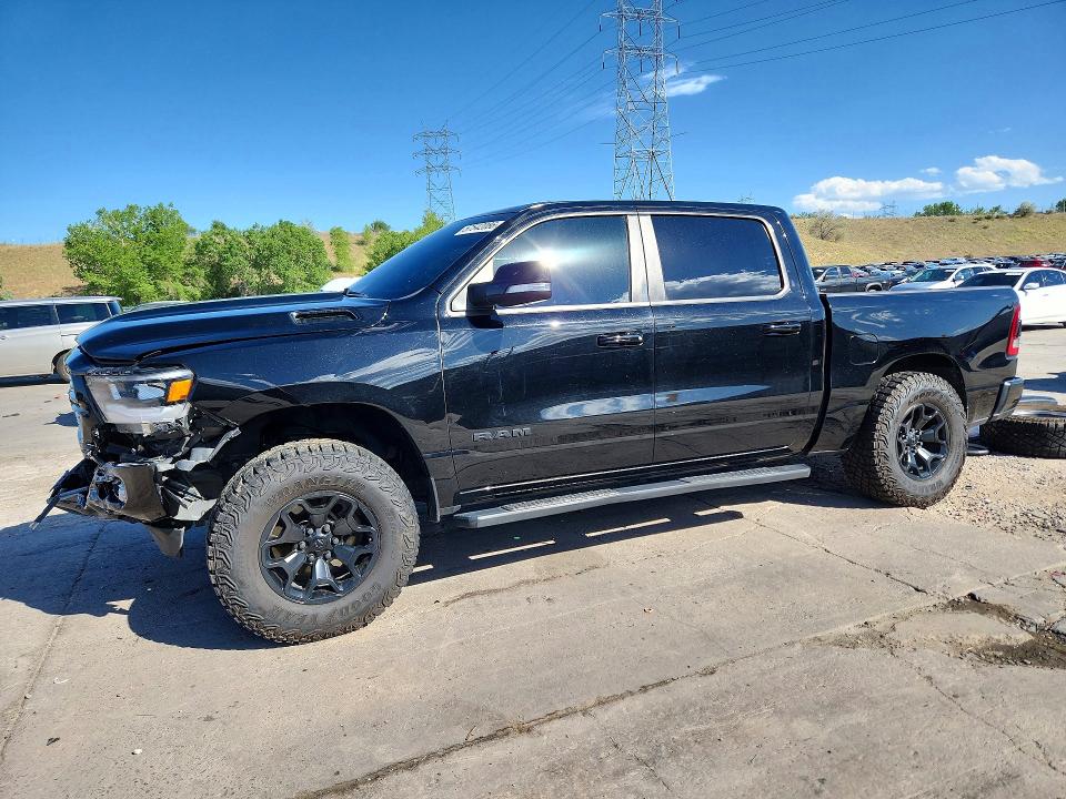 2019 Ram 1500 VIN 1C6SRFFT5KN907469 COPART salvage auction — REAR END, CO - PUBLIC - SALVAGE TITLE, sold $6,200 on 2026-08-03 (photo 1)
