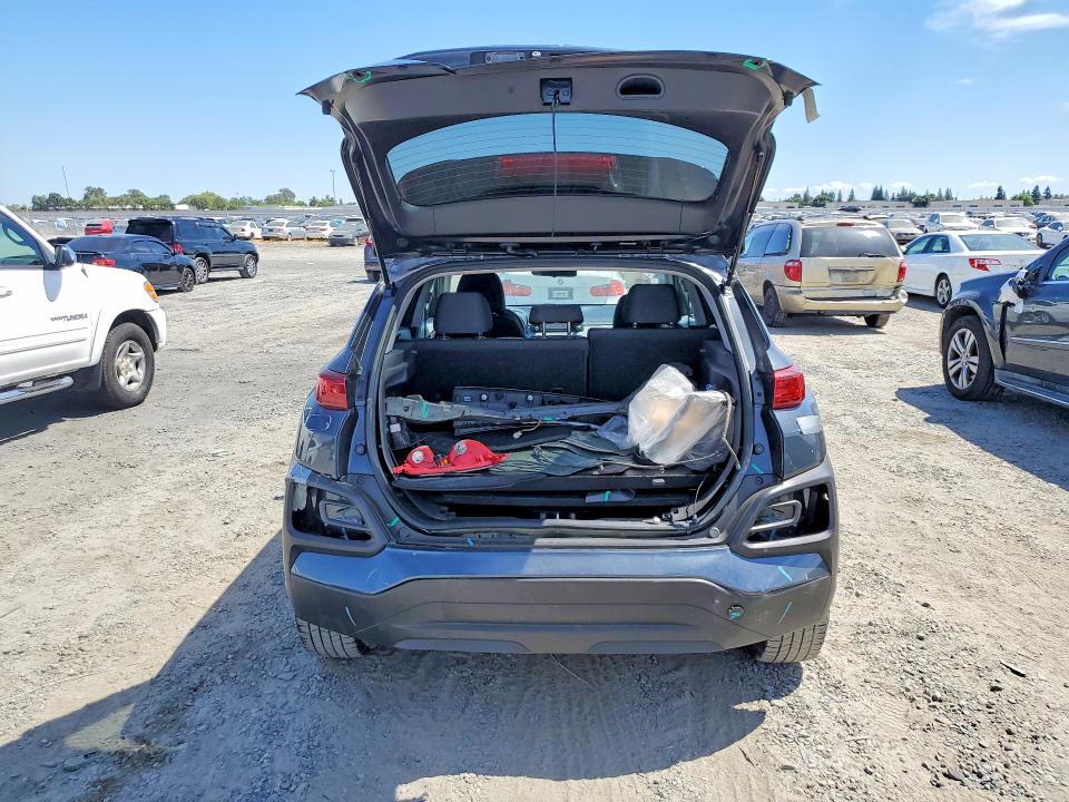 2019 Hyundai Kona VIN KM8K22AA2KU392444 COPART salvage auction — REAR END, CA - SALVAGE CERTIFICATE, sold $975 on 2026-07-23 (photo 6)