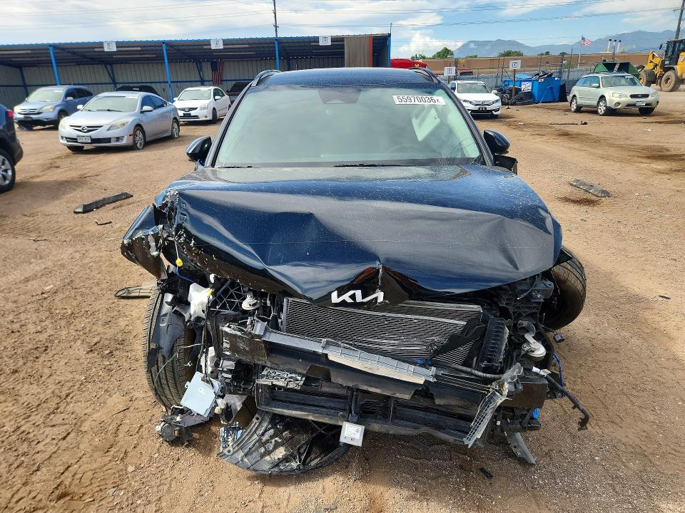 2024 Kia Sportage VIN 5XYK53DF1RG163371 COPART salvage auction — FRONT END, FL - CERT OF TITLE SLVG REBUILDABLE, sold $275 on 2026-07-22 (photo 5)