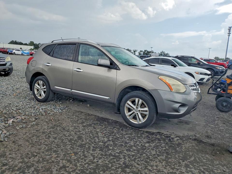 2012 Nissan Rogue VIN JN8AS5MV6CW710785 COPART salvage auction — REAR END, Fl - Cert Of Title Slvg Rebuildable, sold $725 on 2026-07-13 (photo 4)