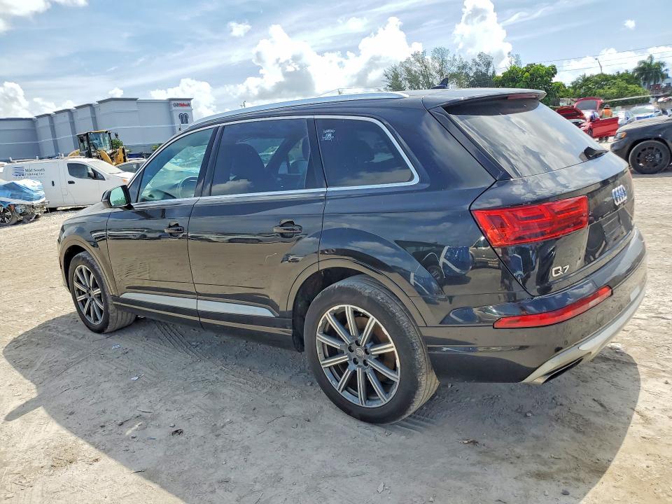 2019 Audi Q7 VIN WA1AAAF78KD001897 COPART salvage auction — MINOR DENT/SCRATCHES, Ny - Certificate Of Title, sold $3,350 on 2026-07-09 (photo 2)