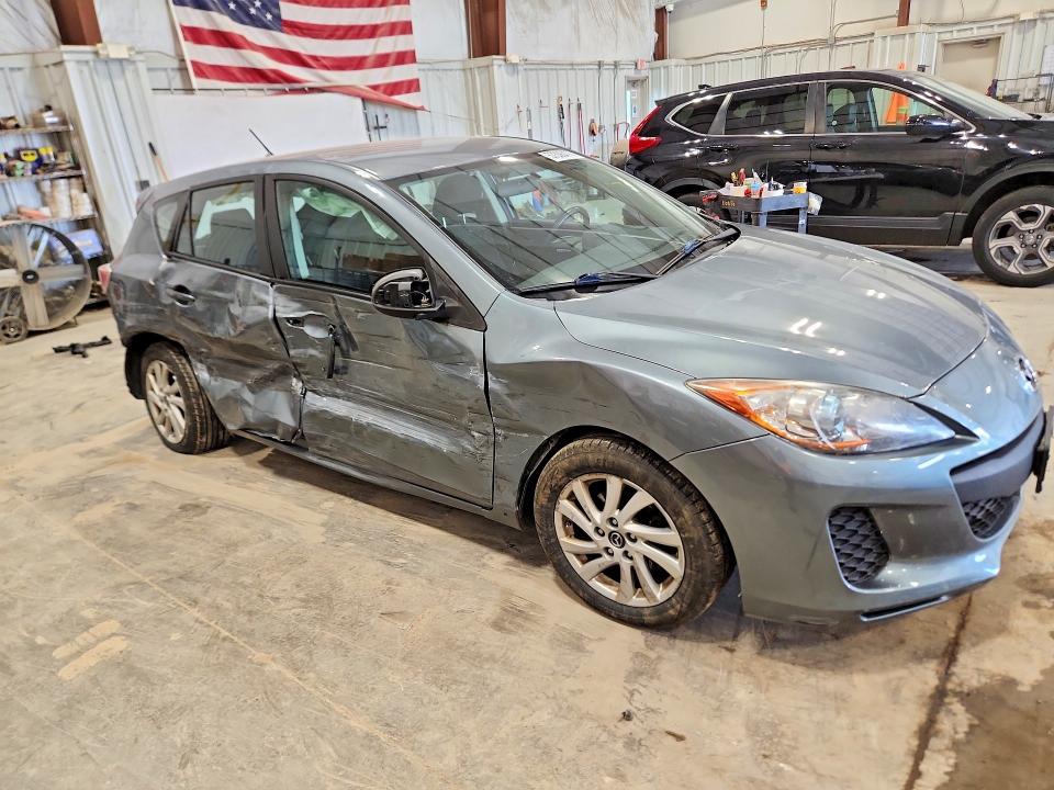 2013 Mazda 3 VIN JM1BL1L75D1720425 COPART salvage auction — SIDE, Wi - Junked Vehicle Bill Of Sale, sold $325 on 2026-07-15 (photo 4)