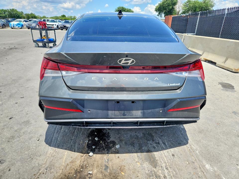 2024 Hyundai Elantra VIN KMHLP4DG1RU683884 COPART salvage auction — FRONT END, Fl - Certificate Of Destruction, sold $4,950 on 2026-07-28 (photo 6)