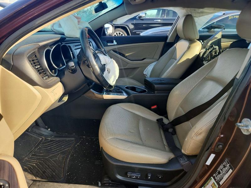 2014 Kia Optima VIN 5XXGN4A79EG288660 COPART salvage auction — FRONT END, Mi - Certificate Of Title, sold $325 on 2026-07-28 (photo 7)