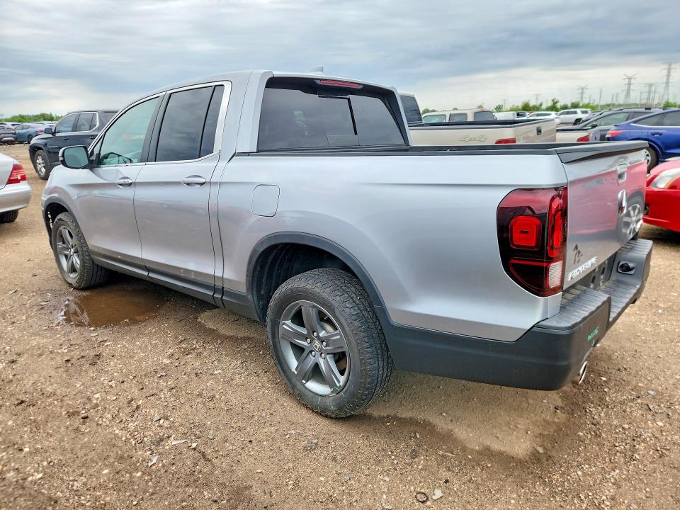 2023 Honda Ridgeline VIN 5FPYK3F53PB015466 COPART salvage auction — FRONT END, Il - Salvage Certificate, sold $12,100 on 2026-07-28 (photo 2)