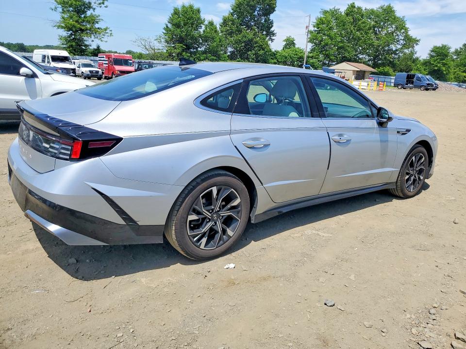 2024 Hyundai Sonata VIN KMHL64JA6RA381365 COPART salvage auction — FRONT END, Nj - Cert Of Title-Salvage, sold $6,600 on 2026-07-15 (photo 3)