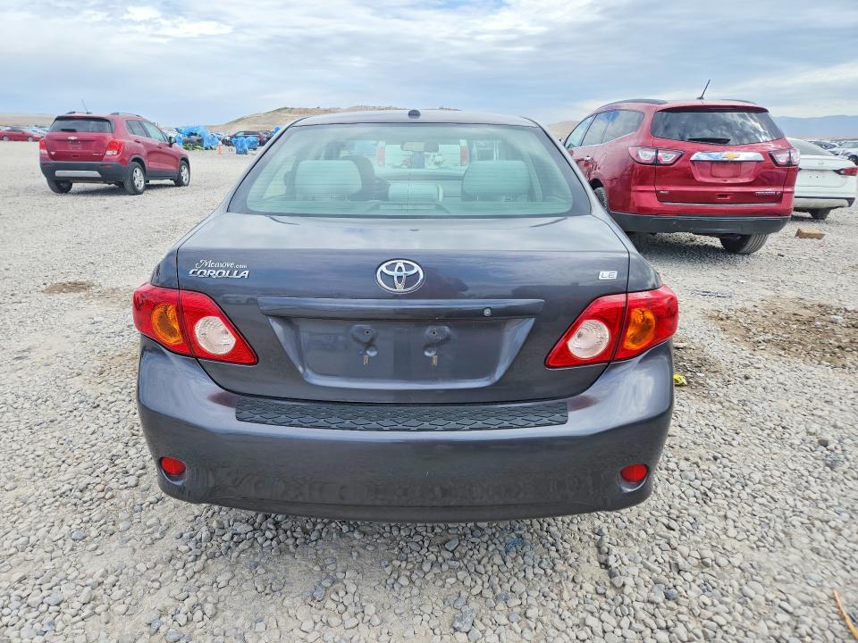 2009 Toyota Corolla VIN JTDBL40E89J048534 COPART salvage auction — FRONT END, Ut - Salvage Certificate, sold $575 on 2026-07-31 (photo 6)