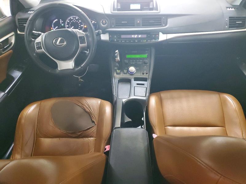 2012 Lexus Ct VIN JTHKD5BH6C2095099 COPART salvage auction — FRONT END, Pa - Cert Of Title, sold $2,500 on 2026-07-15 (photo 8)