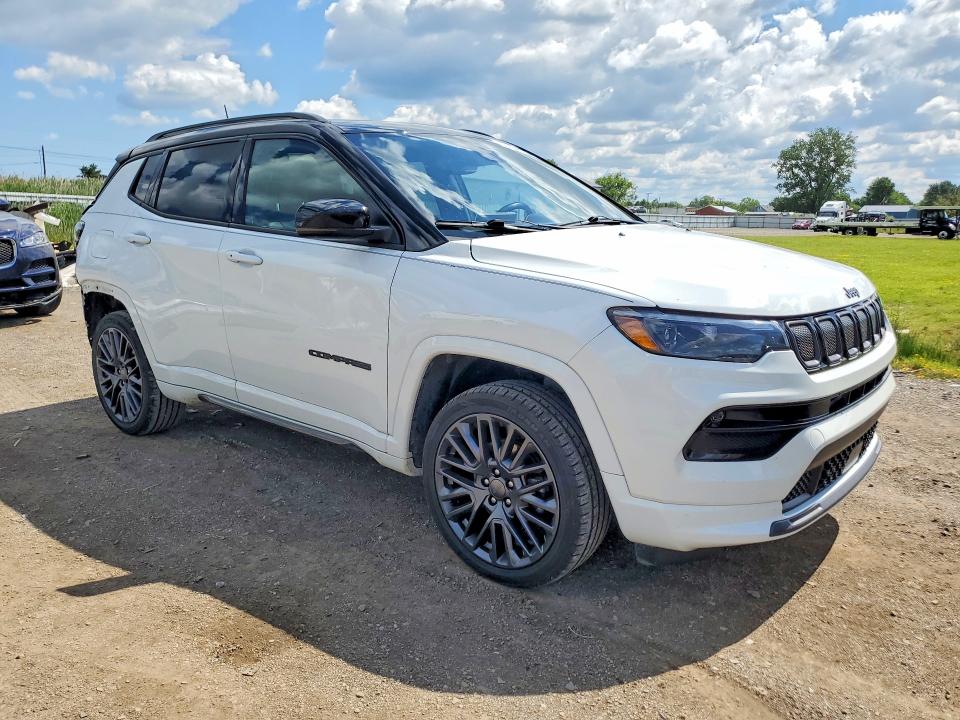 2022 Jeep Compass VIN 3C4NJDCB4NT211574 COPART salvage auction — REAR END, Oh - Cert Of Title-Salvage, sold $7,500 on 2026-07-02 (photo 4)