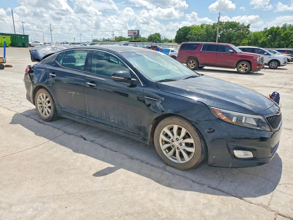 2015 Kia Optima VIN 5XXGN4A78FG516150 COPART salvage auction — REAR END, OK - CERTIFICATE OF TITLE, sold $525 on 2026-07-28 (photo 4)